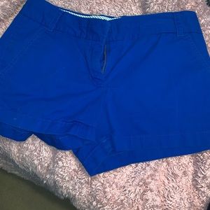 J. CREW royal blue Chino shorts